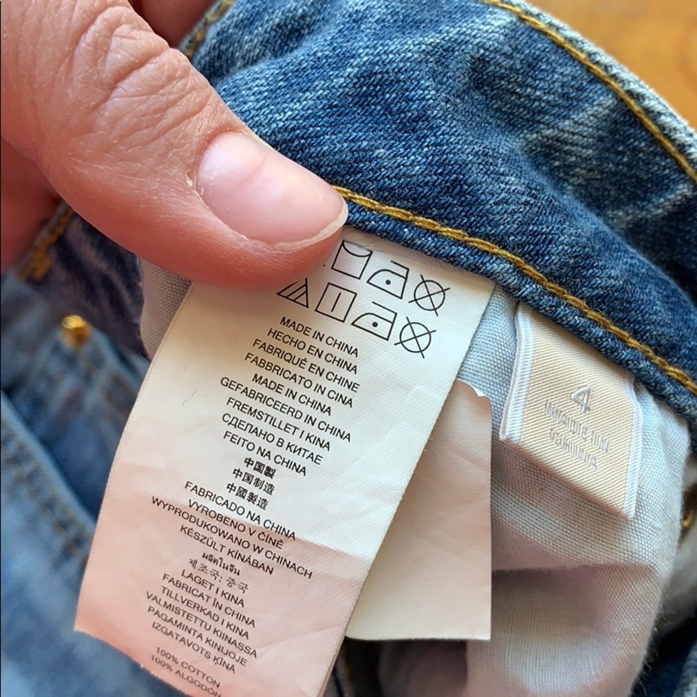 Michael‎ Kors - flower embellished crop jeans, 4 - Picture 11 of 14
